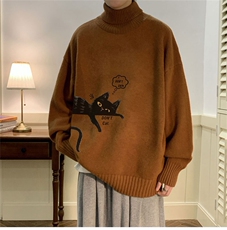 翻领薄款毛衣MF33-P45加绒加厚JRMF33-P55加绒限价78，男装针织衫/毛衣，电商A028