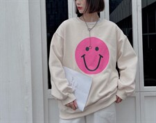 2021年冬季新款加绒加厚大版卫衣，女装卫衣/绒衫，咖啡色