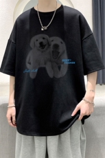 230g重磅纯棉短袖t恤男大码半袖半截袖DX17455-P20，男装T恤，电商A040