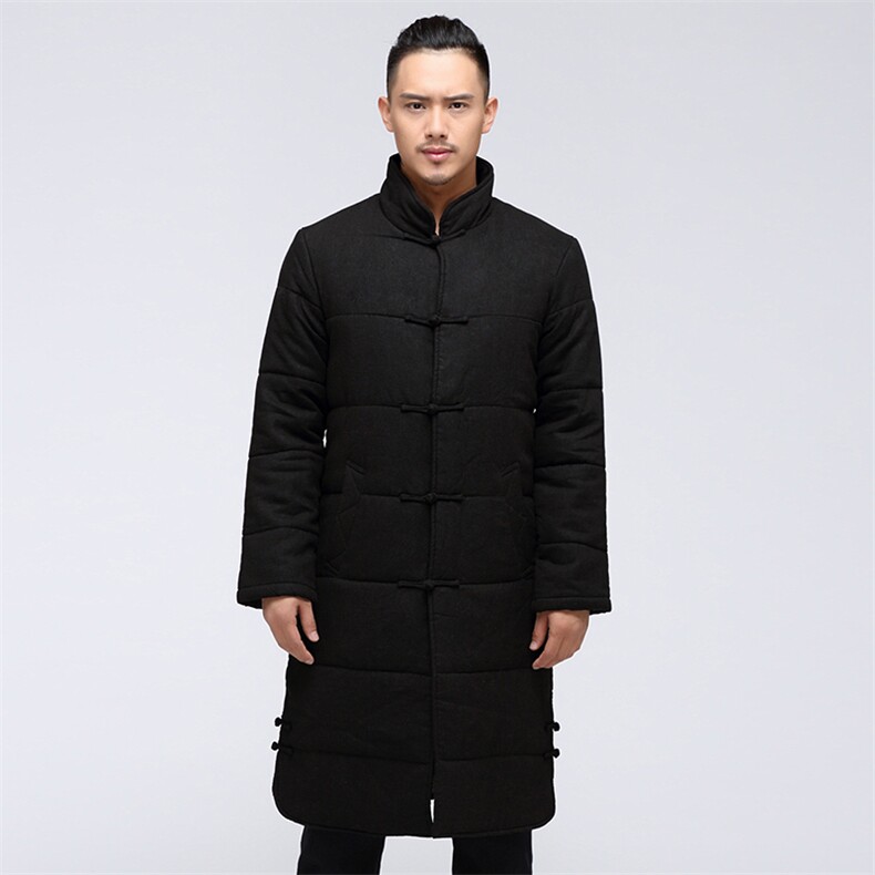 冬季风男棉衣加厚中长款唐装男中式棉服立领棉服8652-P180,男装棉衣,星座1105-3