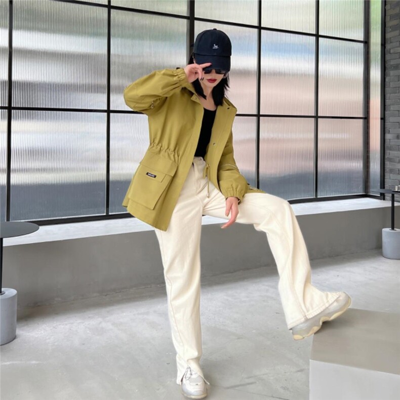 风衣外套，女装风衣，MZ 慕姿