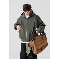 结构分割连帽卫衣外套男女春秋潮牌宽松休闲男生夹克8105-P85网图，女装卫衣/绒衫，电商B245