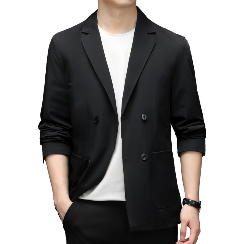 春秋季中年男士商务休闲上衣西装新款西服时尚百搭男装外套,男装西服,电商B212（原钱塘6029）