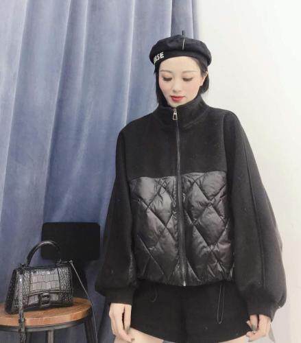 冬季新款 羊绒拼羽绒,女装,琼卿格