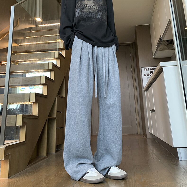 工字褶弯刀卫裤XZ604-K133-特P35控68,男装休闲裤,星座604