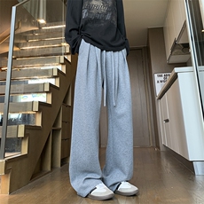 工字褶弯刀卫裤XZ604-K133-特P35控68，男装休闲裤，星座604