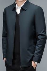 BEYR22888钱塘2020-2商务休闲简约翻领百搭中年男士羽绒服P175，男装羽绒服，钱塘207-2