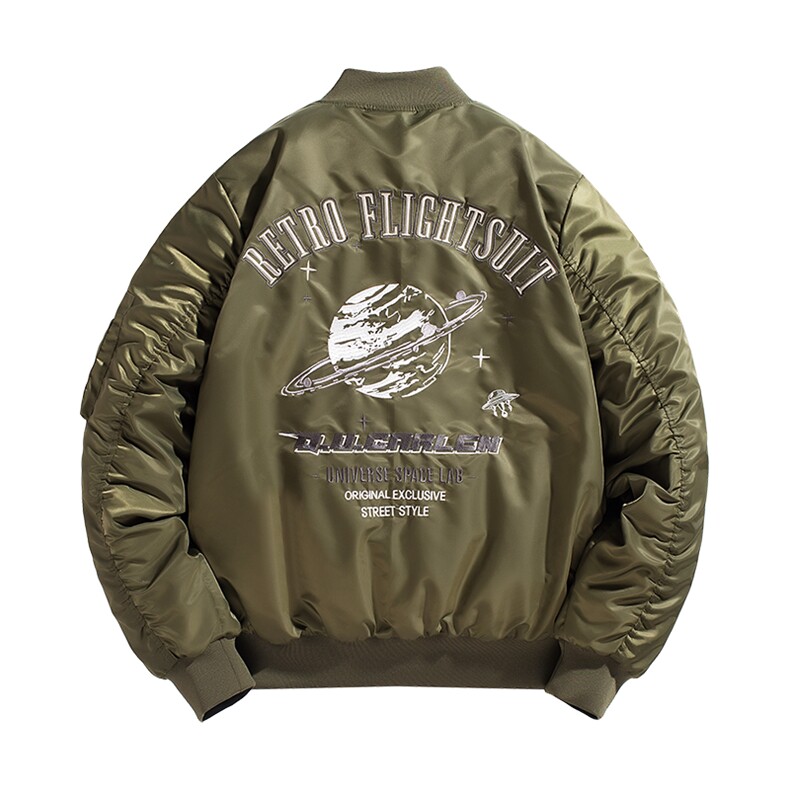 加绒加厚棉衣强力悍冬飞行棉服双面穿潮牌时尚加厚棉衣流行户外运,男装棉衣,星座210-5(原414-2)