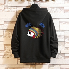 KS21196-P38加绒款-P43连帽开衫卫衣男运动外套大码班服砖墙，男装卫衣，电商A040A
