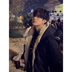 美式cleanfit座山雕毛领棉服男女款冬季小众设计感加厚连帽棉衣，男装棉衣，星座601-1
