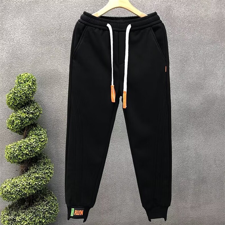 YS218新款潮流设计感男士休闲裤简约时尚束脚裤百搭舒适运动裤,女装休闲裤,星座308A-1（原309B-1）