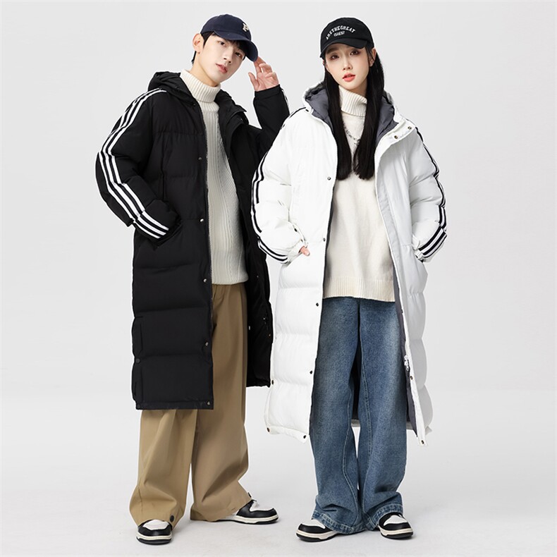 团服班服外贸纯色长款盖膝下开叉棉服学生班服团服M920P140,男装棉衣,星座1602B（原101B-1）