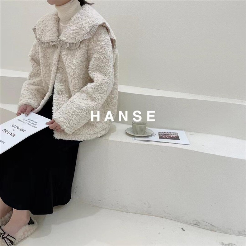 冬季新款：韩系皮毛一体外套，其它，雅诺希