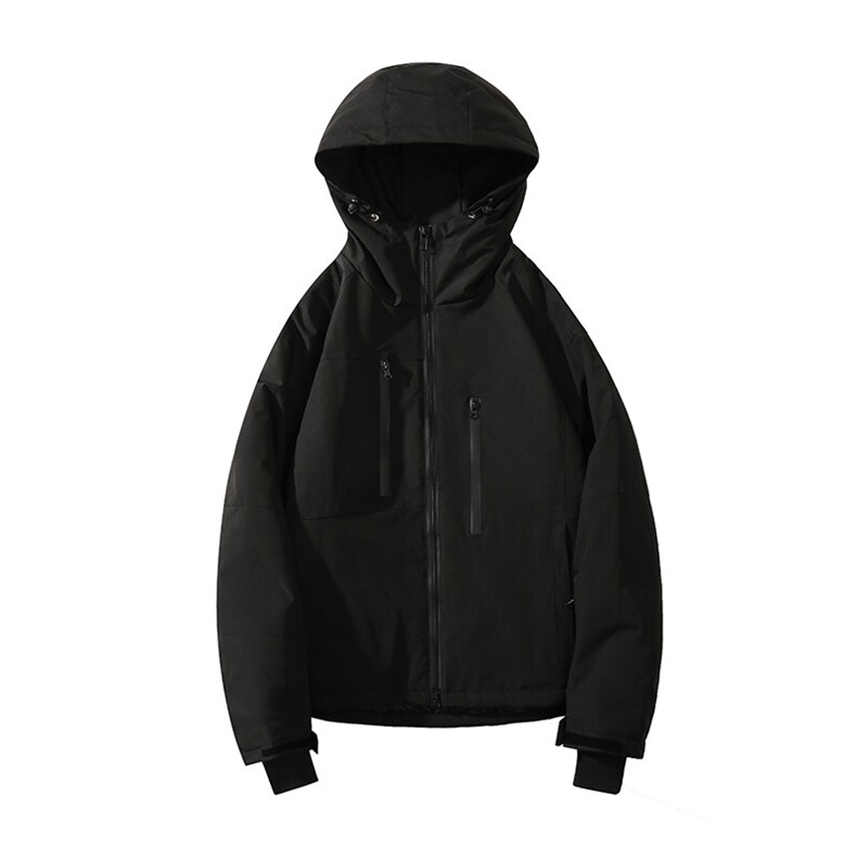 24冬潮牌单板双板防水中性风滑雪服男女加棉加厚时尚外套M70-P140,男装棉衣,电商A001
