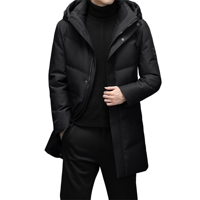 中年羽绒服中长款加厚中年男装脱卸帽爸爸装外套上衣YL88229-P355,男装羽绒服,电商B212（原钱塘6029）