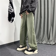牛仔裤男秋季潮大码休闲裤子高街NT296P48，男装牛仔裤，星座1116-2