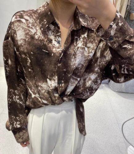 衬衣咖色洋气，其它，SMOOTH