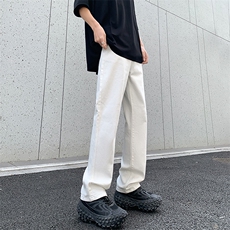 港风大码美式高街修身直筒男女高腰牛仔裤XZ213-NZ7097-P60控88，男装牛仔裤，星座213
