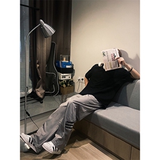 B221美式ins街头hiphop休闲情侣宽松运动裤子LK23117-P60控78，男装休闲裤，电商B221
