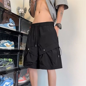 短裤男夏季薄款宽松休闲裤潮牌美式机能工装五分裤DA1107-P36图片