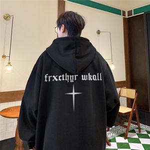 美式全棉400克连帽开衫宽松百搭休闲卫衣同步常规KS501-P50图片