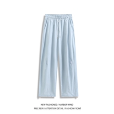 抖音品质字母刺绣设计凉感速干宽松休闲裤B315-K25590-特p30控58，男装休闲裤，电商B315