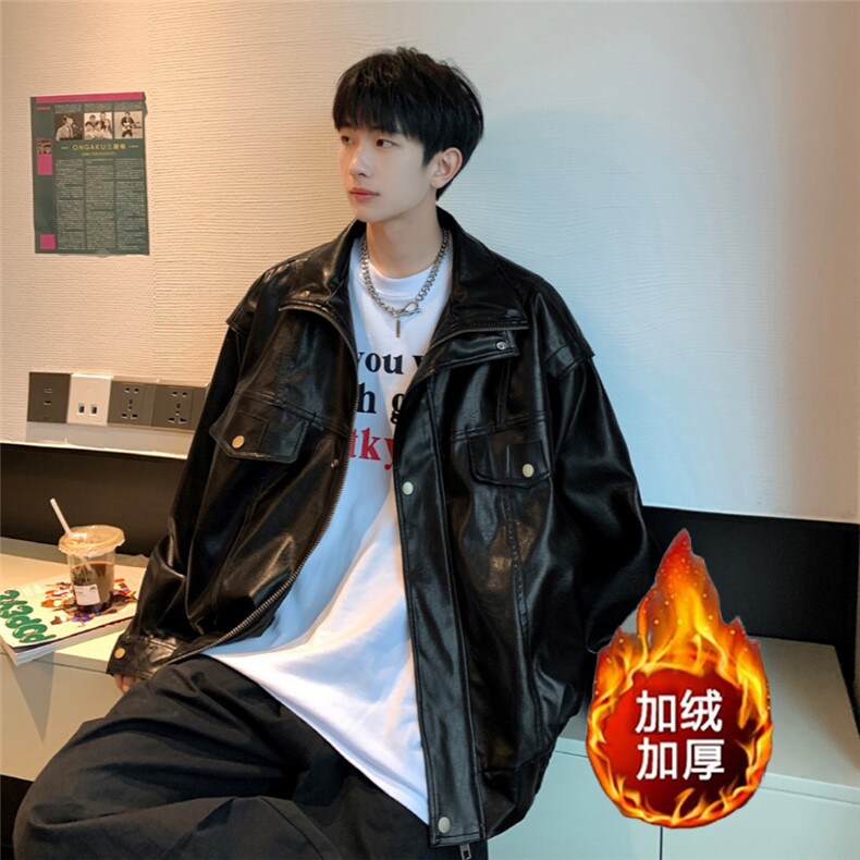 加棉现货2025秋季机车情侣短款时尚都市夹克JK101，P108，男装夹克，星座1209-3