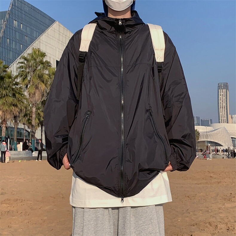 F8038/特P50防晒指数UPF50+防紫外线防晒服男皮肤衣薄外套，男装防晒衣，电商A141