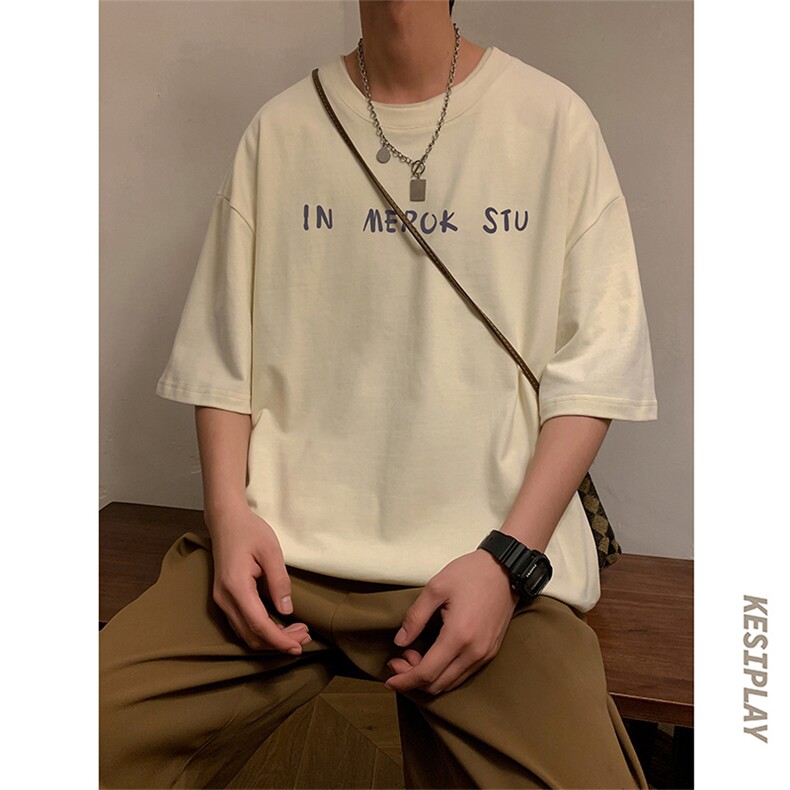XT1053-TP25控价38印花半袖t恤男女2023夏季休闲宽松大码T恤,男装T恤,电商A102-1