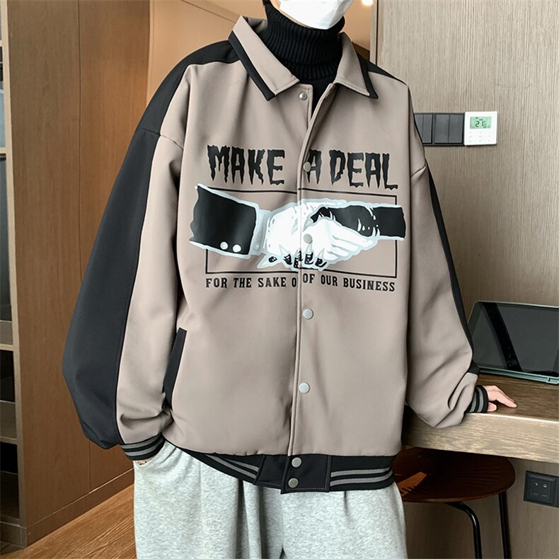 22冬 新款宽松休闲oversize冬季厚款棉衣 B266-Y618-P115图片