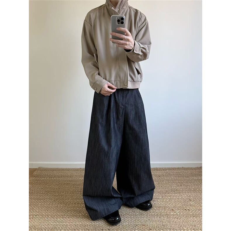 自家图~老钱风cleanfit净版飞行员夹克外套W1380/特P75,男装夹克,电商B350