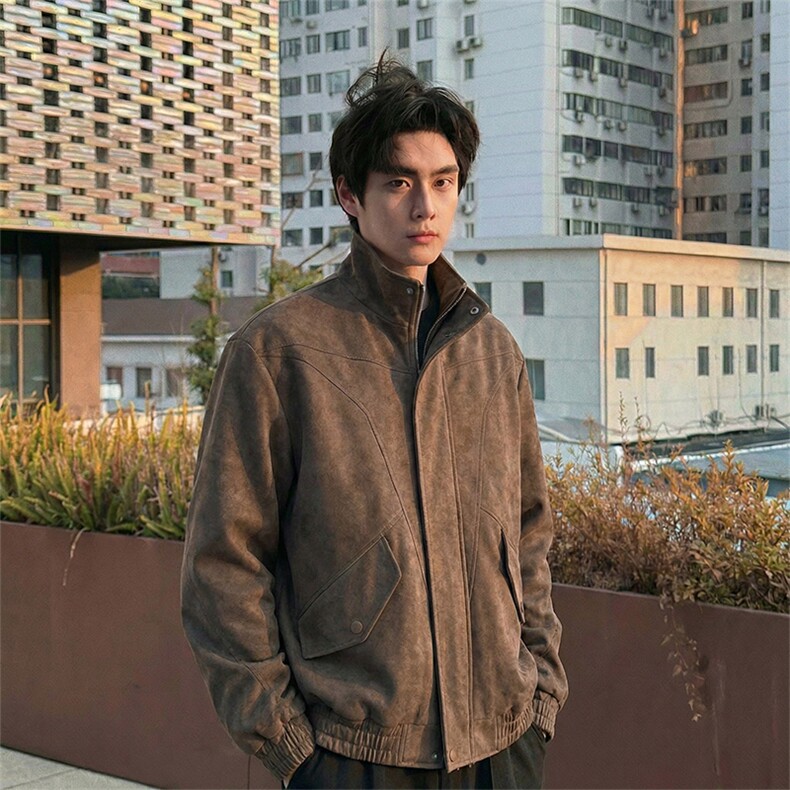 [网图]春季男士正肩夹克扎染立领美式上衣外套C61322-TP70138,男装夹克,电商A102