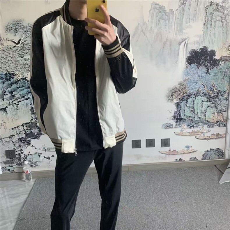 同款外套棒球服男女潮流休闲百搭薄款夹克上衣FJK022,男装夹克,星座208-5
