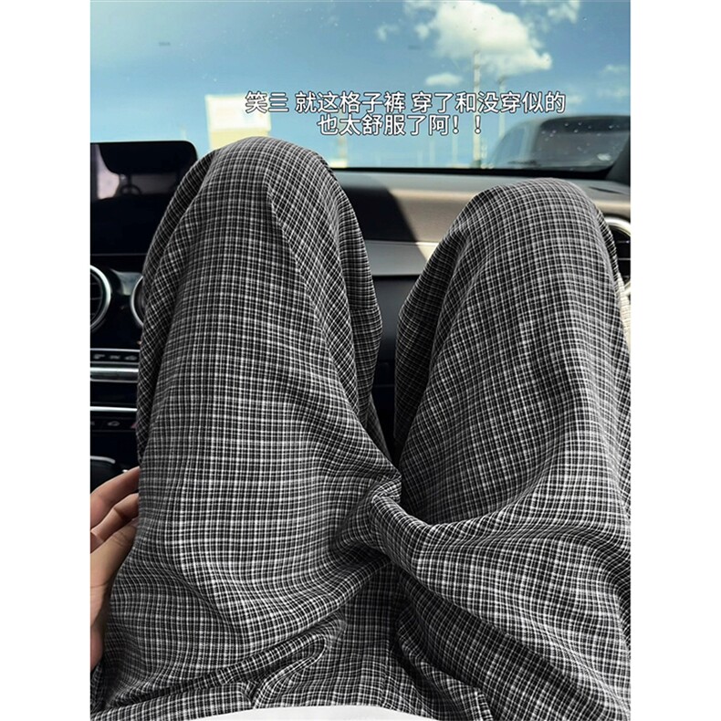 26春款文艺范港风潮流休闲西裤时尚设计通勤潮流裤K805TP45控88，男装西裤，电商A102B