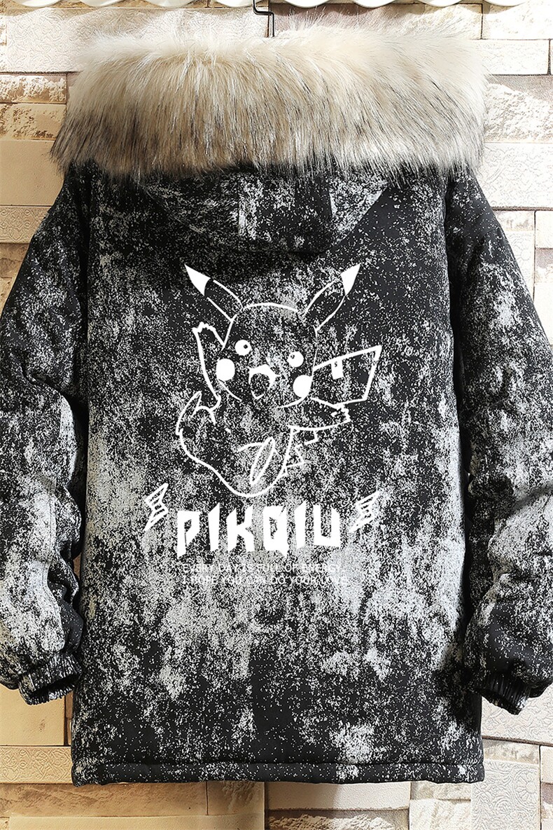 MC49078-P135日系潮衣男大码派克服男工装服外套袄砖墙,男装棉衣,电商A040A