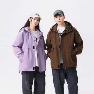 冲锋衣外套潮牌痞帅炸街男秋冬情侣防水山系夹克JK880-P50图片