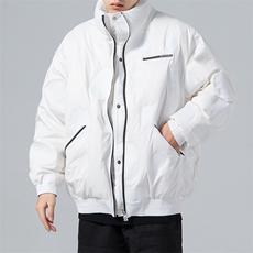 2023冬羽绒服立领插肩袖轻薄保暖90%白鸭绒MY920，男装羽绒服，电商A042