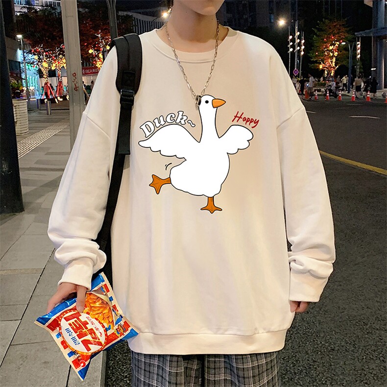 S6273-P28秋季圆领卫衣男大码韩版宽松长袖外套,男装卫衣,电商A040
