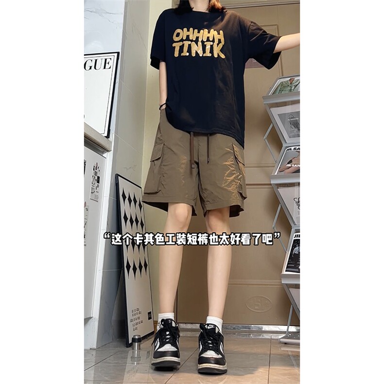 特批25夏季休闲时尚户外百搭机能短裤男锦纶97%其他3%,男装牛仔裤,电商基地A086