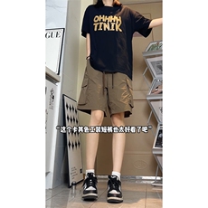 特批25夏季休闲时尚户外百搭机能短裤男锦纶97%其他3%，男装牛仔裤，电商基地A086