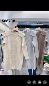 秋季新款：长款开衫外套,其它,千变织造