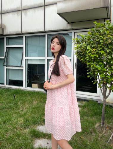 【现货】夏季新款韩版连衣裙，女装连衣裙，IECE