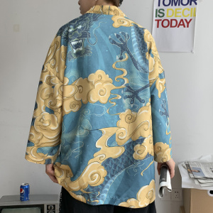 仙鹤港风日系潮外套防晒服和服开衫薄款半袖道袍防晒衣 F12/P40图片
