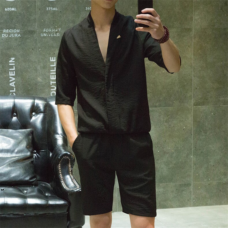 夏季休闲运动套装夜场服务生工作服两件套钱塘6005-366-特图片