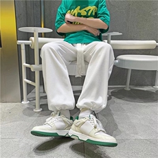 男休闲抽绳华夫格休闲裤卫裤运动裤大码青少年裤子B405P33，男装休闲裤，星座1116-2