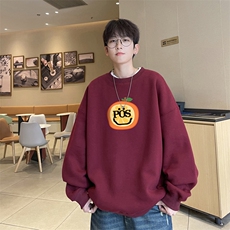 ！圆领卫衣男装港风长袖t恤男外套男WY509-特P23，男装卫衣，电商B371
