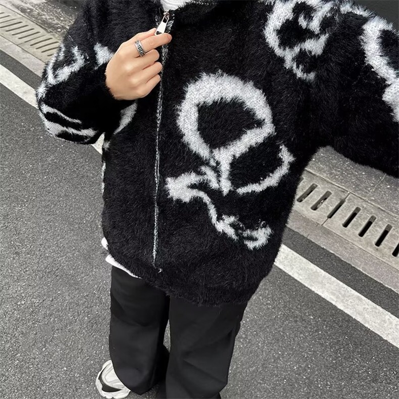 1506-1/X73641/P54女保暖秋冬新款直筒裤复古条纹松弛大长腿,男装棉衣,星座1506-1