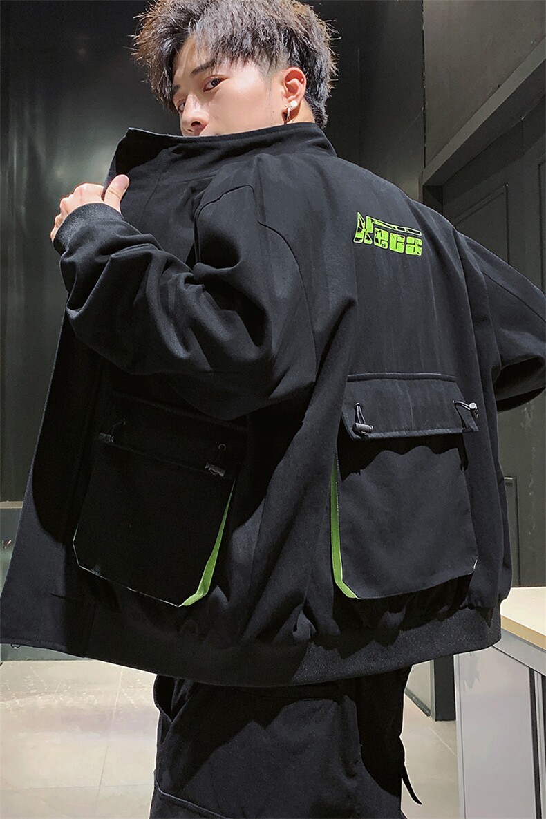 2025春季夹克男潮流男装时尚外套上衣春装衣服A210-JK170-P60,男装夹克,星座210-3