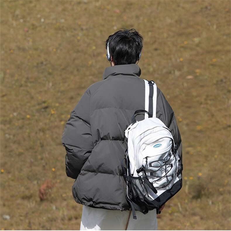 现货高品质美式高街冬季重磅三防加厚羽绒棉衣厚外套面包棉服,男装棉衣,电商A486-1