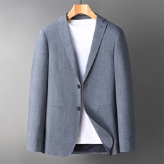 BV82373-5钱塘2020-2秋冬新款男士商务休闲西装外套修身西服P145，男装西服，钱塘207-2